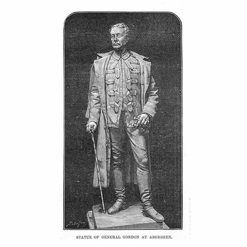 Aberdeen statue general - aberdeen, of