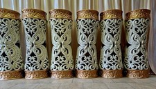 Mandap Menhdi Weddings Decor, 6 Wedding Pillars Columns, Wedding Stages Decor 