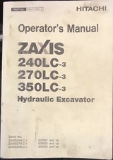 Hitachi Zaxis 240LC-3 270LC-3