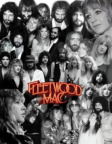 Large fleetwood mac poster - fleetwood,