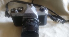 Pentax K 1000 With Case And Lens Hood 28mm Lens