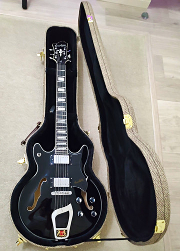 Hagstrom alvar guitar with - guitar, c54