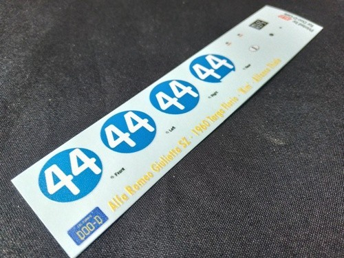 1960 florio plate alfa - 1960, #44