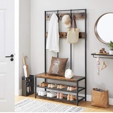 Large Rustic Coat Rack With