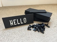 X12 Interchangeable Letter Peg