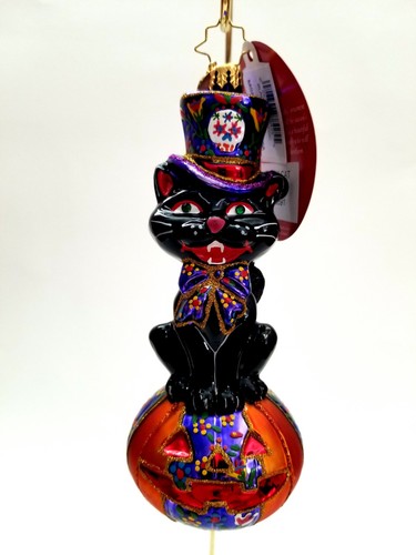 Christopher radko black cat - black,