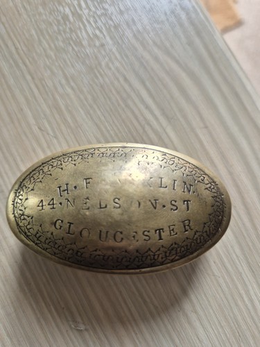 Snuff box franklin - box, h