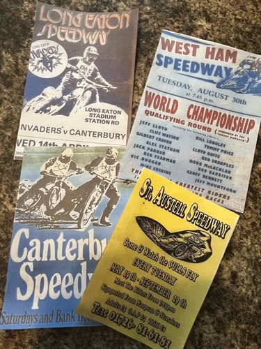 Selection speedway posters - ,