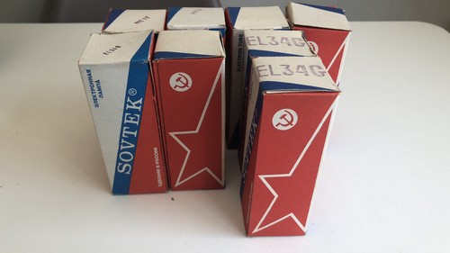 Sovtek el34g pair nos - sovtek,