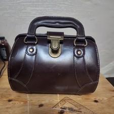 Beara Beara Jaqueline Mini Small Vintage Classic Gladstone Doctors Bag, Handbag