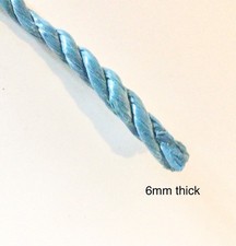 Underground electrical cable ducting high strength pullcord rope 6mm thick x 15M