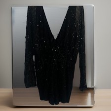 Lulu's Sequin Romper Playsuit