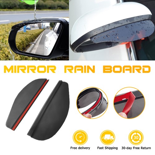 Upgraded rear rain mirror - upgraded, view