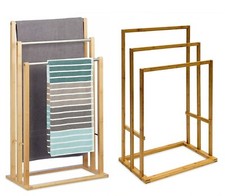 3 Tier Bamboo Towel Rail