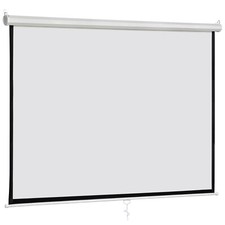 Projector Screen Manual Pull