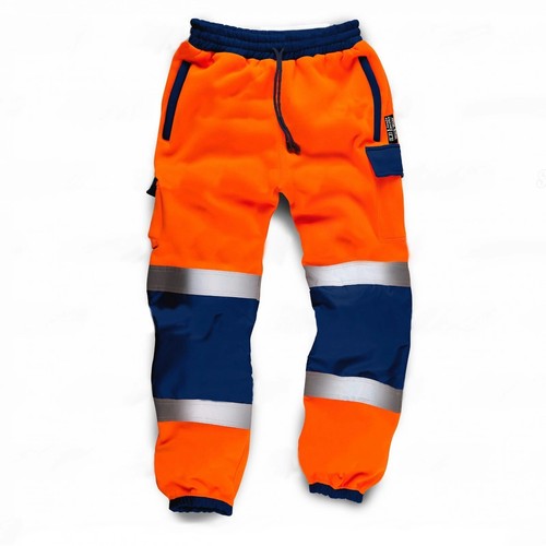 High visibility work trousers - high,