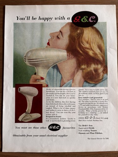 Vintage 1950 gec - 1950's, hair