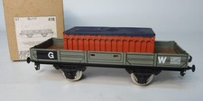 ETS O gauge GWR flat wagon with load