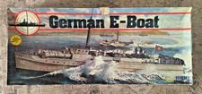 Vintage MPC German E-Boat 1/72