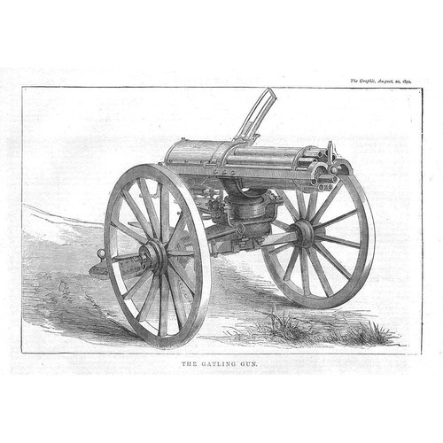Military the gatling - the, gun