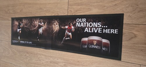 Guinness bar runner - guinness,