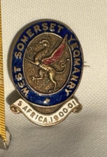 Antique west somerset yeomanry - west,