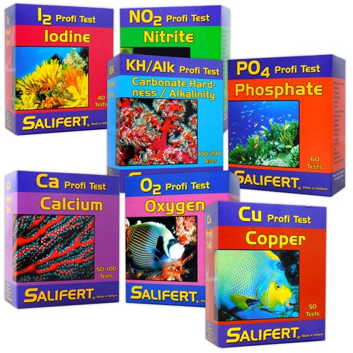 Salifert profi test kit range - profi,