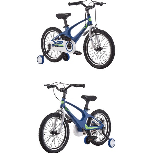 Aluminium kids bike - aluminium,