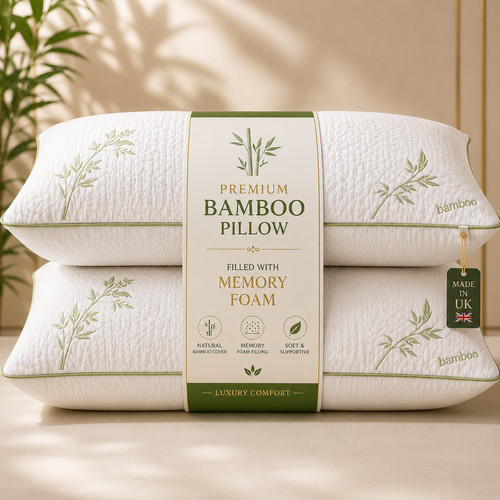 Bamboo memory foam - memory, pillows