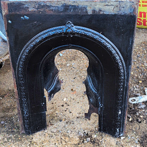 Antique finish black cast - black, iron