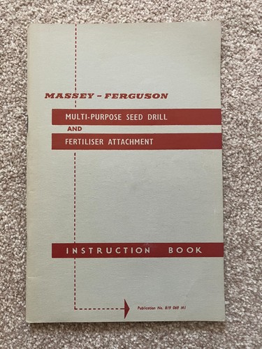 Massey ferguson seed drill - massey,