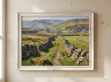 Yorkshire Dales Moorland Wall