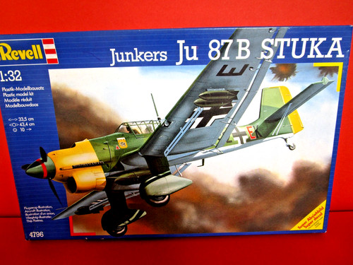 Revell junkers ju 87b - 1:32,