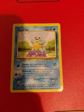 Squirtle first addition 63/102