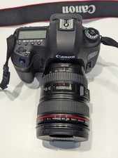 Canon EOS 5D Mark III Digital SLR Camera with 24-105 zoom lens and accessories