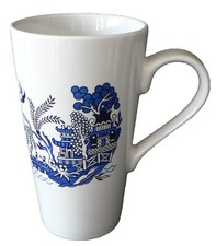 Blue willow pattern ceramic