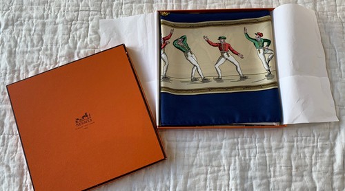 New vintage hermes silk scarf