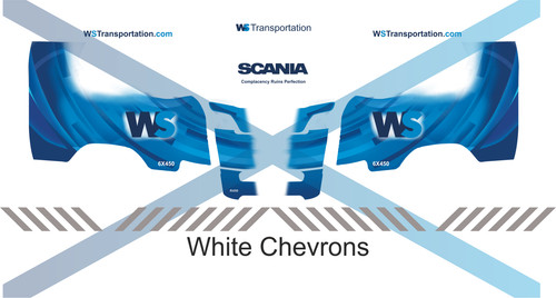 Scale transport decals - scale, ws