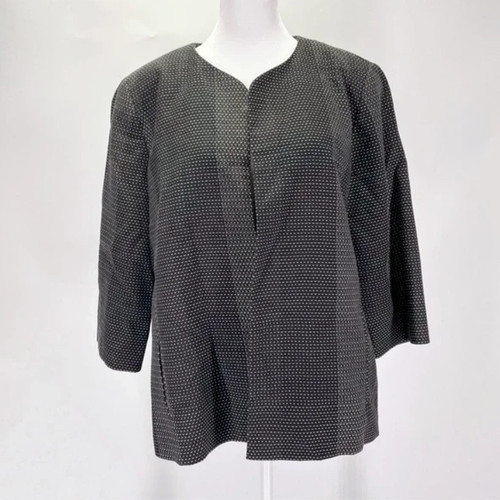 Eileen fisher black kurume - xl,