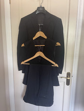 3 Piece Mens Suit-Black Jacket