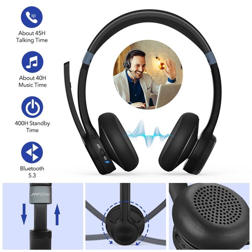 Mpow hc9 bluetooth headset - mpow,