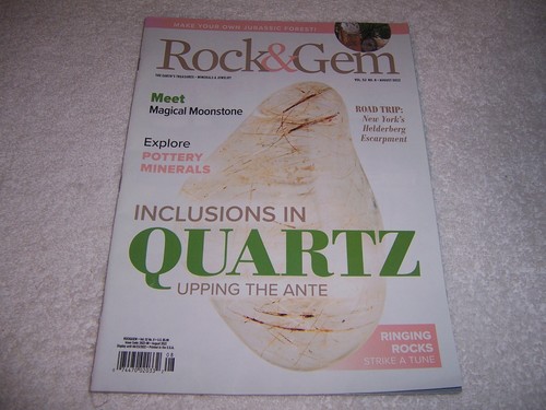 Rock gem magazine august - rock,