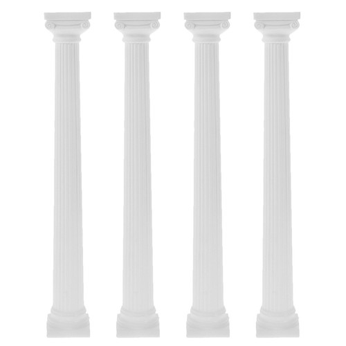 4pcs roman column statue - ,