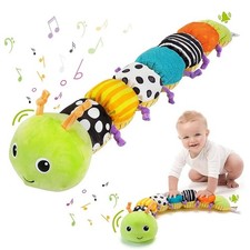 Sirecal Baby Musical Sensory Toys 0-6 Months - Soft Plush Stuffed Animal with Ra