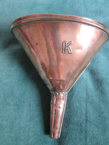 Antique copper garage brewery - copper,