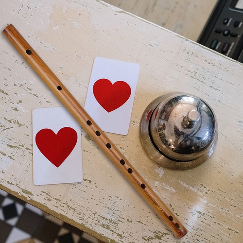 Wooden practical small flute - small,