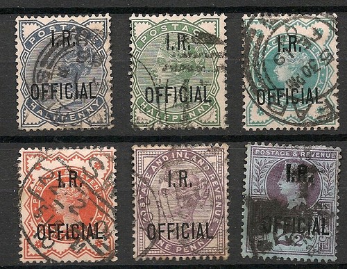 Stamps 1882 1901 inland - stamps, 1882-1901