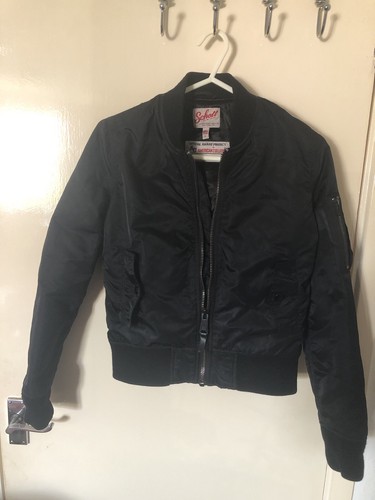Schott nyc women black 1 - black, ma-1