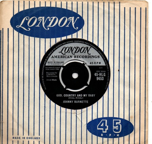 Johnny burnette god - johnny, country