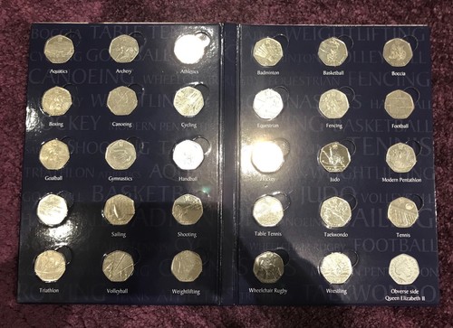 Olympic 50p full set - full,